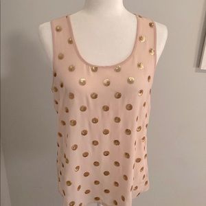 Original Limited Tank Top - Dusty Rose/Gold accent